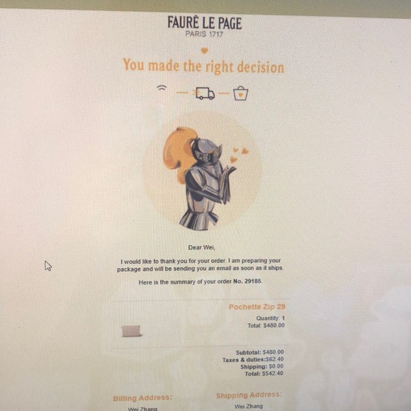 5️⃣6️⃣0️⃣ Faure le page pochette zip 29 Sand - Picture 7 of 10